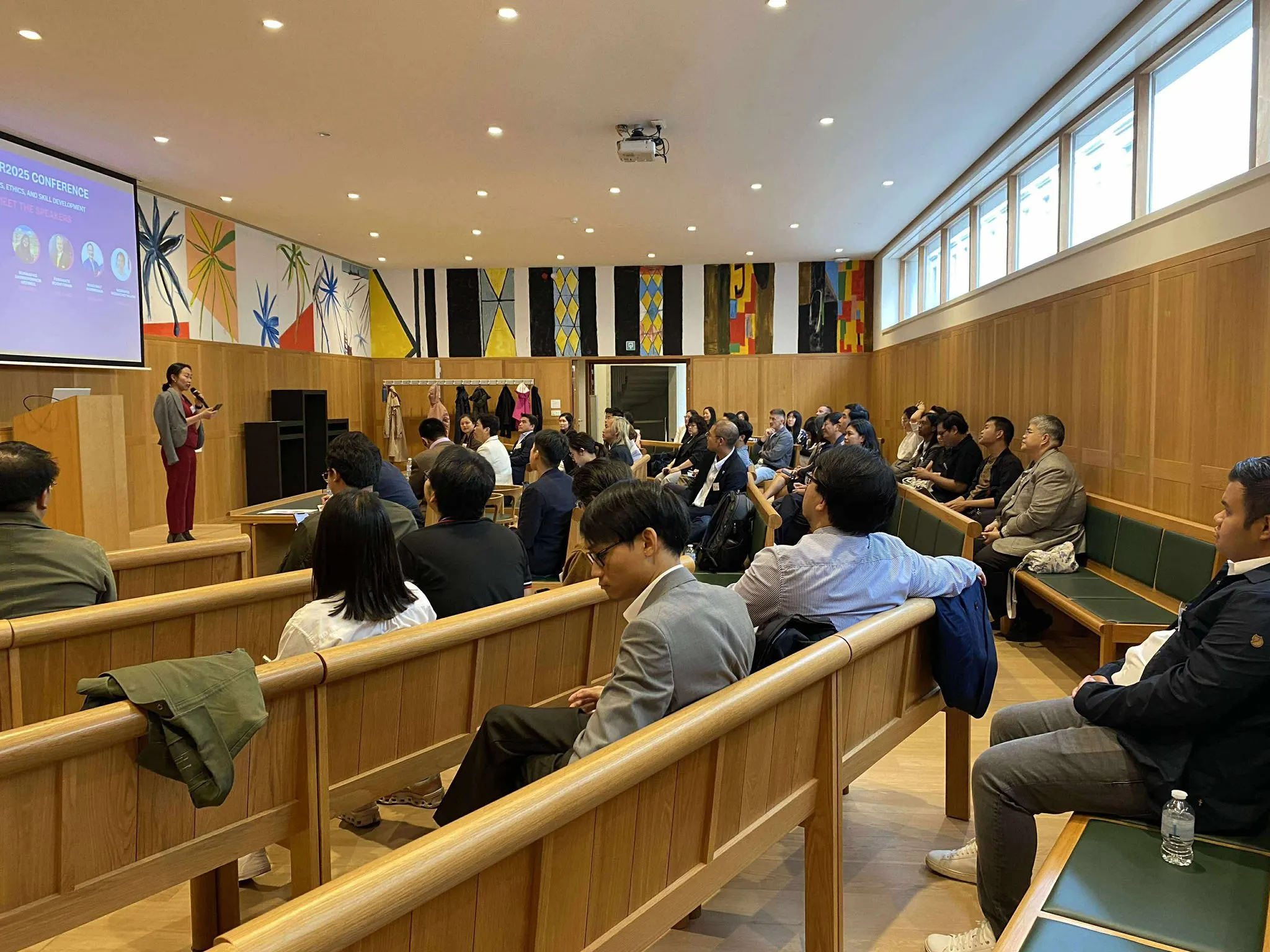 Participants exchanging ideas at ATPER 2025